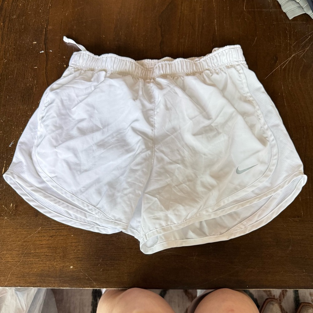 Nike Dri-FIT White Shorts
